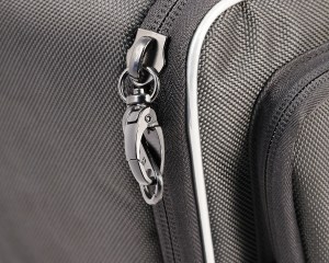 Photo of lockable zippers